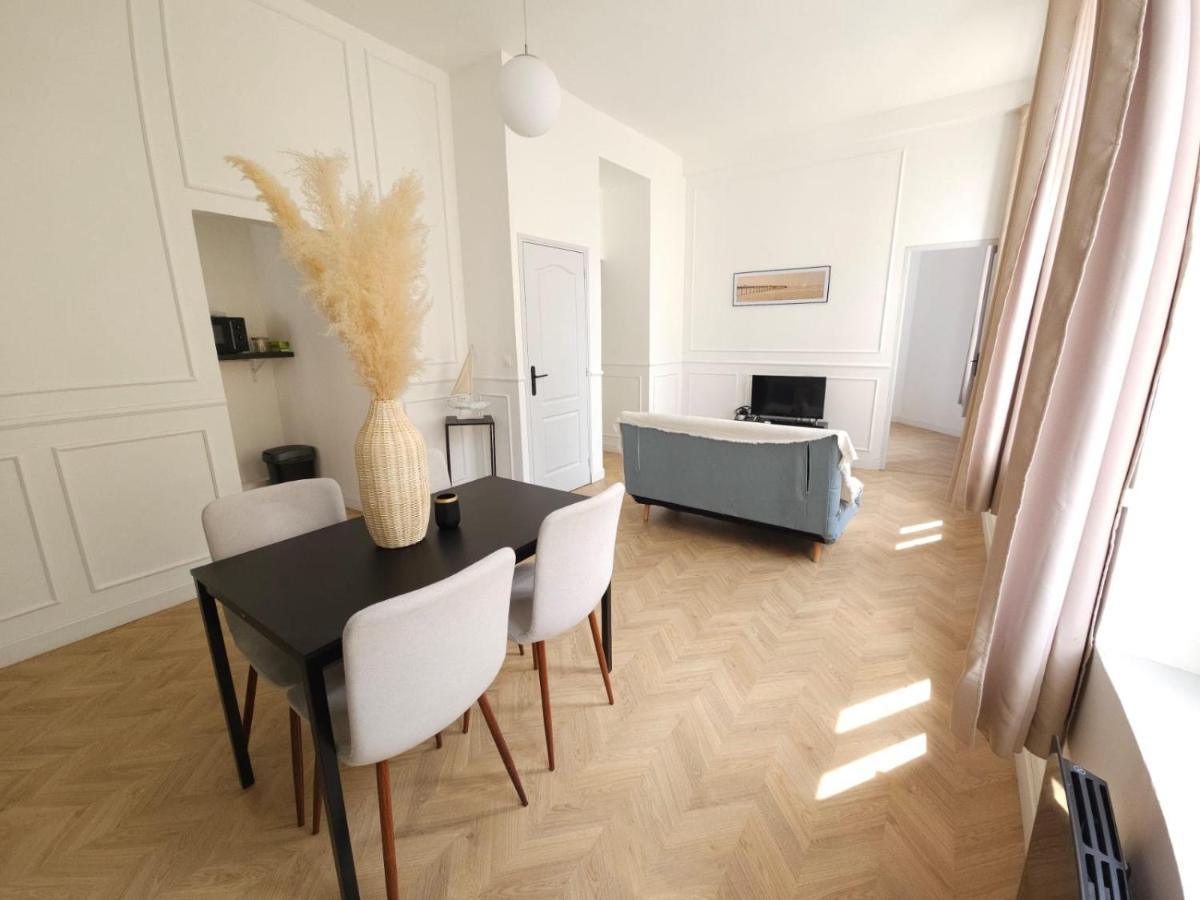 L'Instant Chic - L'Avenue Des Voyageurs Cote D'Opale Leilighet Boulogne-sur-Mer Eksteriør bilde